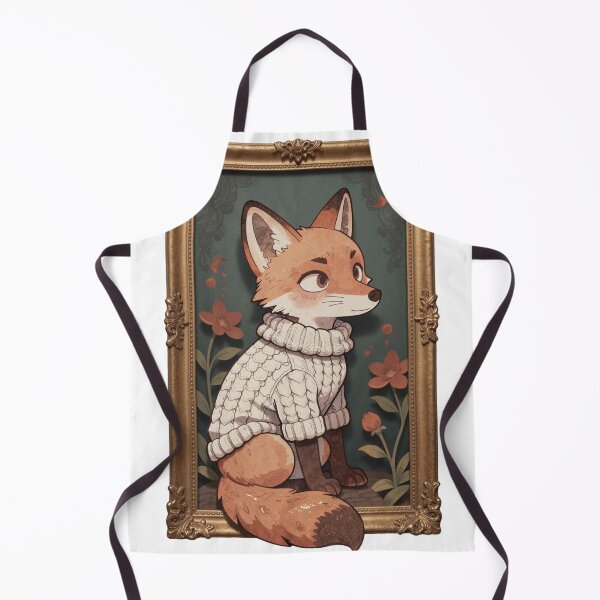 Item preview, Fox in a Frame designed and sold by Birdie and Flynn.