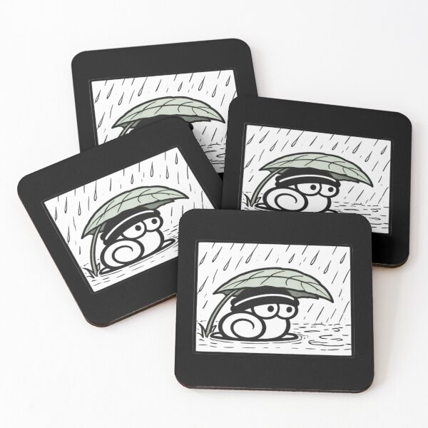 Item preview, Pluviophile Snail - Cozy Rainy Day Aesthetic designed and sold by snewen.