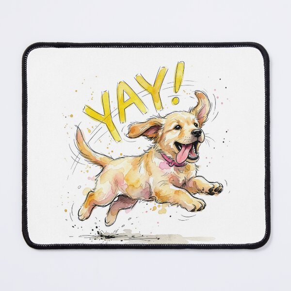 Item preview, Happy Golden Retriever Joyful Sticker designed and sold by Mr. Pawsome.