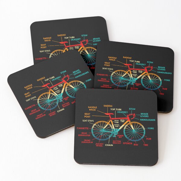 Item preview, Bike Anatomy Diagram – Bicycle Parts Chart Poster, Cycling Wall Art, Bike Mechanic Gift, Educational Cycling Print designed and sold by Twist & Print.