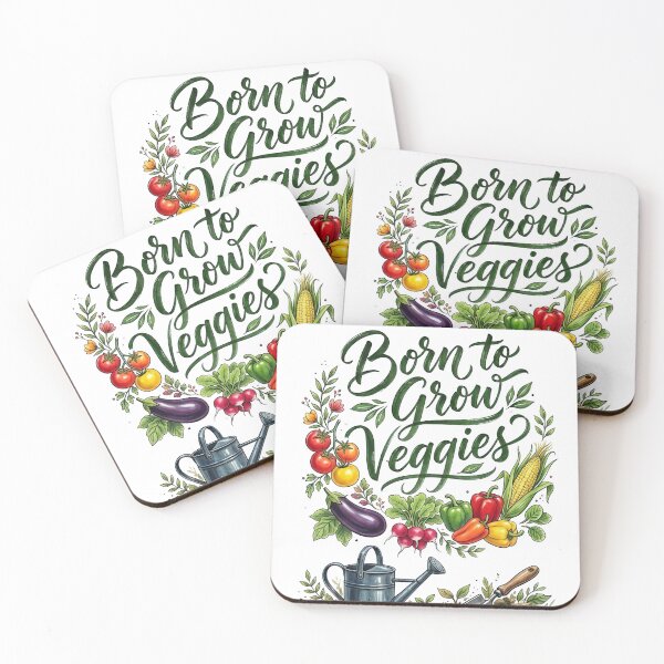 Item preview, Born to Grow Veggies designed and sold by Birdie and Flynn.