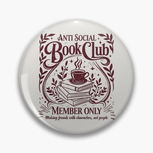 Item preview, Anti Social Book Club!! - Antisocial Book Club - Book Lovers Club - Antisocial Reading Member only designed and sold by SoffyLee586.