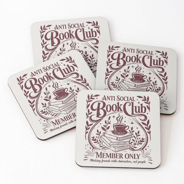 Item preview, Anti Social Book Club!! - Antisocial Book Club - Book Lovers Club - Antisocial Reading Member only designed and sold by SoffyLee586.
