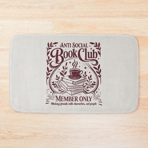 Item preview, Anti Social Book Club!! - Antisocial Book Club - Book Lovers Club - Antisocial Reading Member only designed and sold by SoffyLee586.