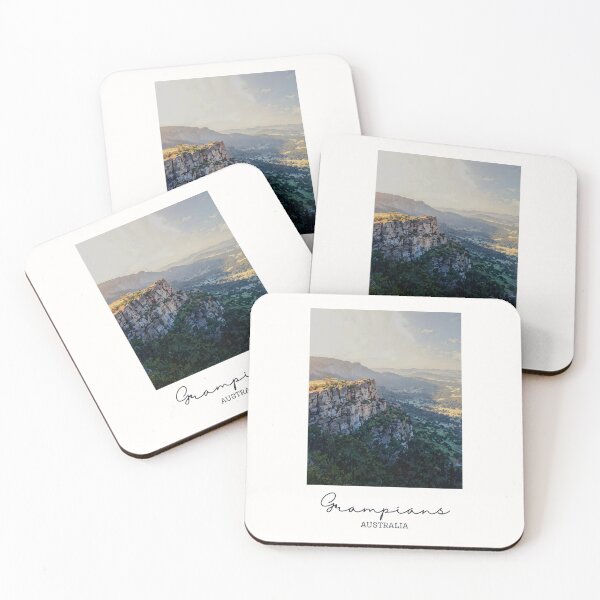Item preview, The Grampians Mountain Landscape Australia - Vintage Souvenir designed and sold by twentytwo ART souvenir designs.