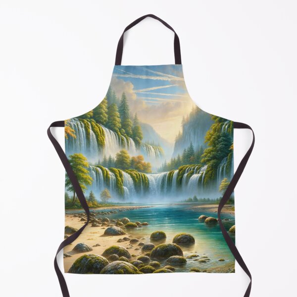 Item preview, Waterfalls from a Dream designed and sold by Undersea Ai Art.