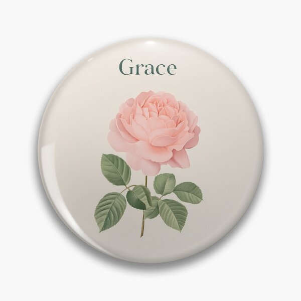 Item preview, Grace – Rose Illustration Minimal Floral Design designed and sold by BobaBunny76.