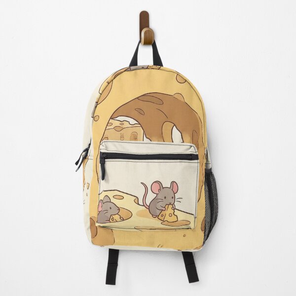 Item preview, Cute Mice in Giant Swiss Cheese Vector designed and sold by RosetteArtists.