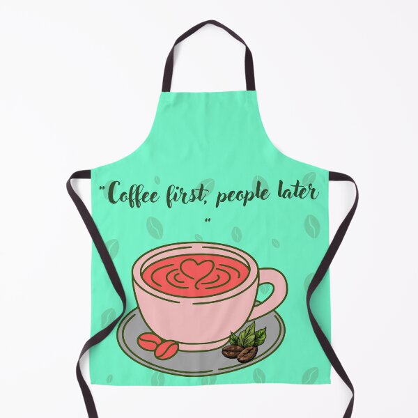 Item preview, coffee first ,people later vintage style designed and sold by AestheticByZim.
