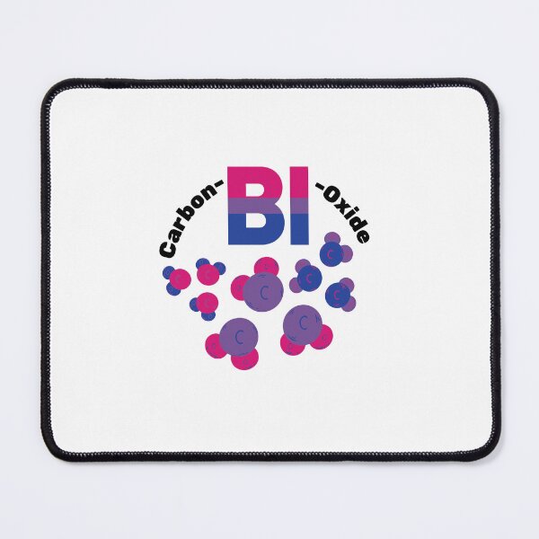 Item preview, Bisexual Carbon-bi-oxide pride pin designed and sold by fearTimmy12.