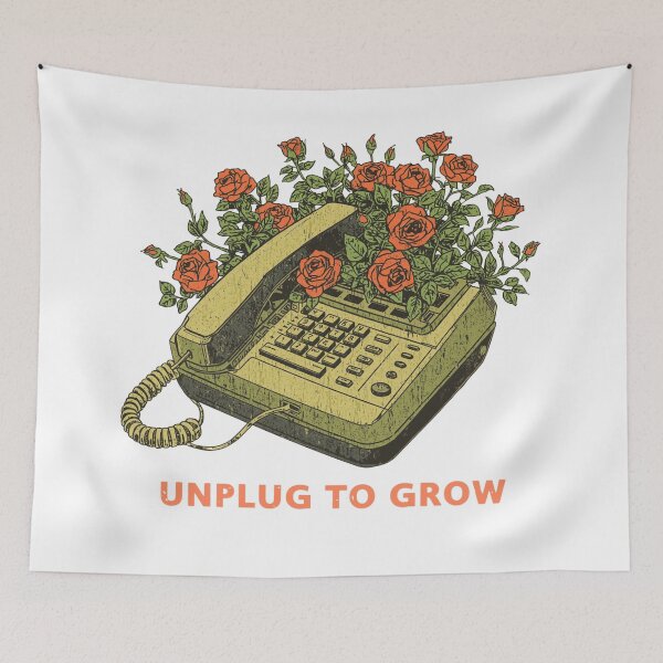 Item preview, Grunge Unplug Lo-Fi Modem Rose designed and sold by RDproject.