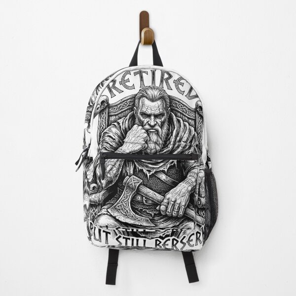 Item preview, Retired Viking But Still Berserk Funny Norse Retirement designed and sold by GrandeDuc.
