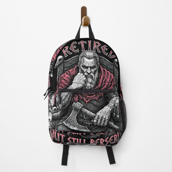 Item preview, Retired Viking But Still Berserk Funny Norse Retirement designed and sold by GrandeDuc.