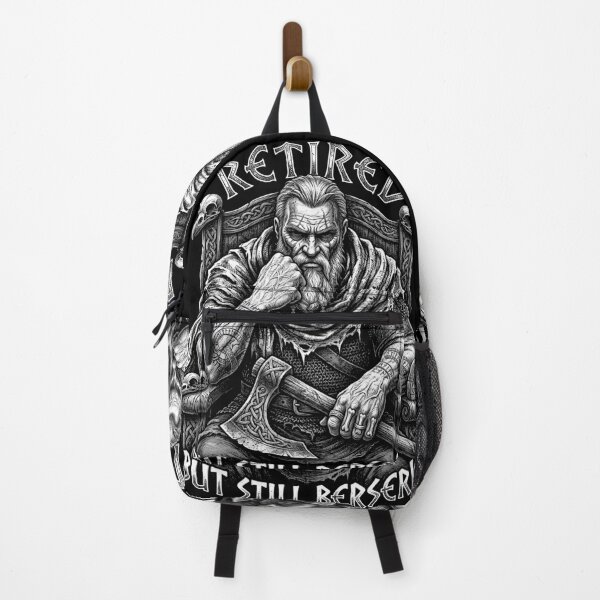 Item preview, Retired Viking But Still Berserk Funny Norse Retirement designed and sold by GrandeDuc.