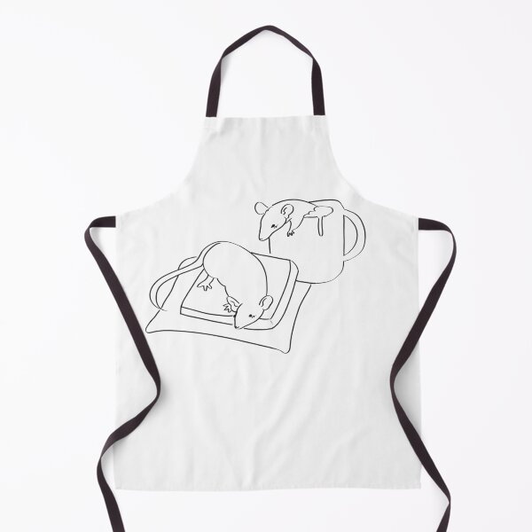 Item preview, Breakfast rats (outline ver) designed and sold by staticshops.
