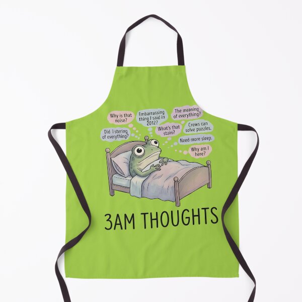 Item preview, Overthinking Frog Shirt – Funny Anxiety Meme Introvert Tee designed and sold by ZyxDes.