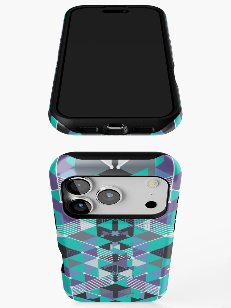Thumbnail 3 of 4, iPhone Case, Triangular designed and sold by hyperite.
