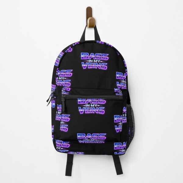 Item preview, BASS IN MY VEINS – EDM Rave DJ Neon Design designed and sold by  ZenRave Designs.