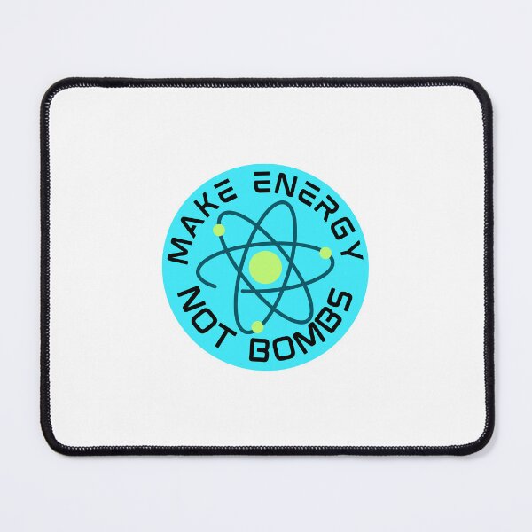 Item preview, Make energy not bombs pin designed and sold by fearTimmy12.