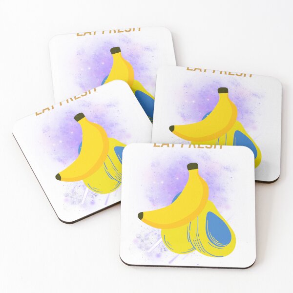 Item preview, Eat Fresh Banana Fruit Art Illustration  designed and sold by Shinebright89.