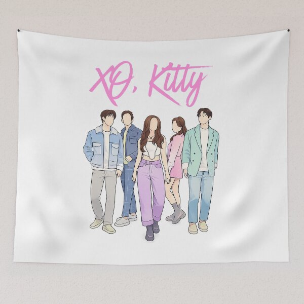 Item preview, XO Kitty Fanart, Drama Fanart, Teen Romcom Gift designed and sold by DIRTYSKETCHH.