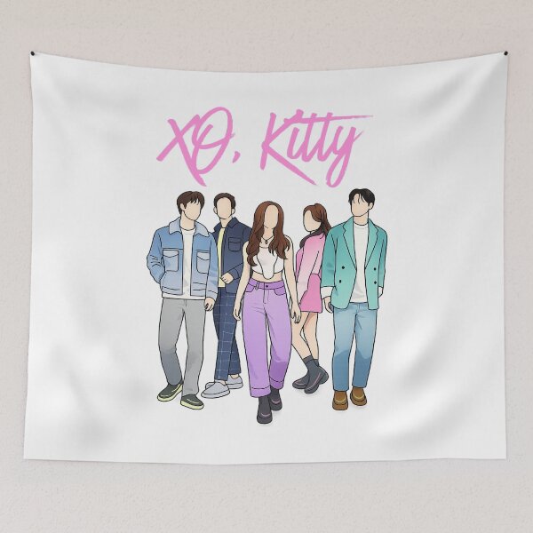 Item preview, Vintage XO Kitty Fanart, Drama Fanart, Teen Romcom Gift designed and sold by DIRTYSKETCHH.