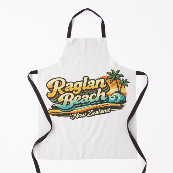 Item preview, Raglan Beach New Zealand Manu Bay Mount Karioi Tasman Sea Coastline designed and sold by Places On Earth.