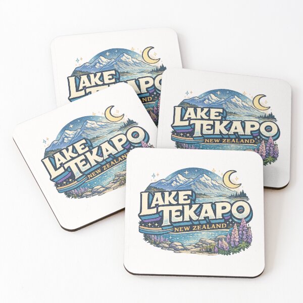 Item preview, Lake Tekapo New Zealand Mackenzie Basin Church of the Good Shepherd Southern Alps designed and sold by Places On Earth.