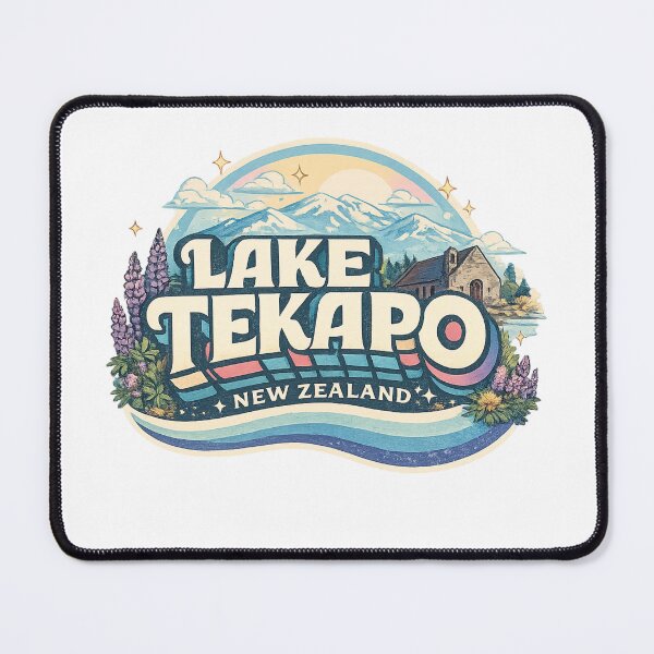 Item preview, Lake Tekapo New Zealand Canterbury Mackenzie Basin Aoraki Mount Cook Region designed and sold by Places On Earth.