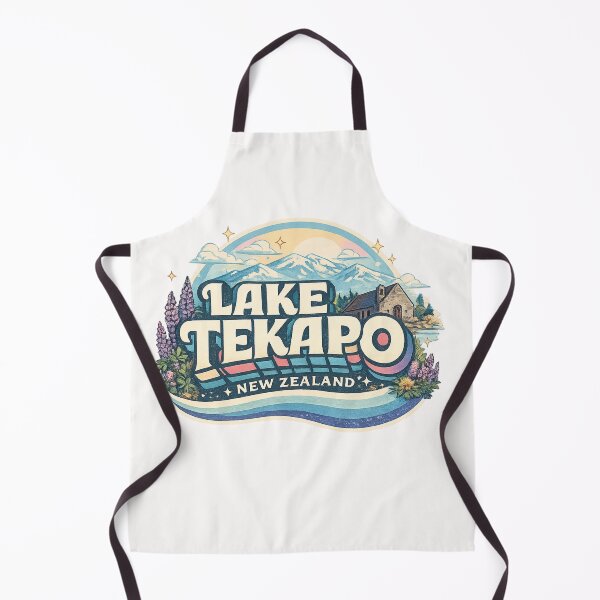 Item preview, Lake Tekapo New Zealand Canterbury Mackenzie Basin Aoraki Mount Cook Region designed and sold by Places On Earth.