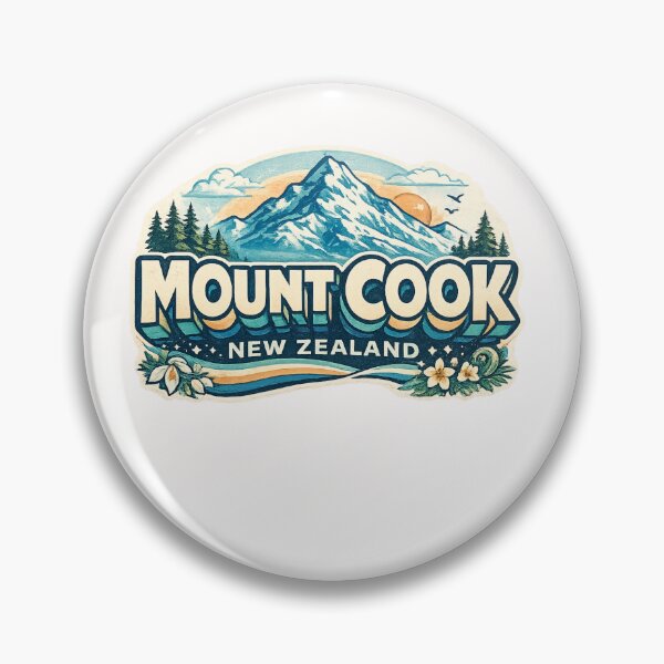 Item preview, Mount Cook New Zealand Aoraki Southern Alps Mackenzie Basin Alpine Peak designed and sold by Places On Earth.
