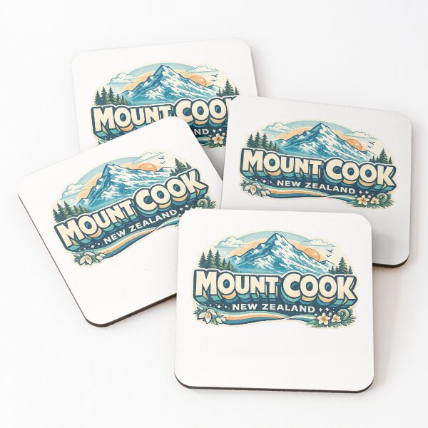 Item preview, Mount Cook New Zealand Aoraki Southern Alps Mackenzie Basin Alpine Peak designed and sold by Places On Earth.