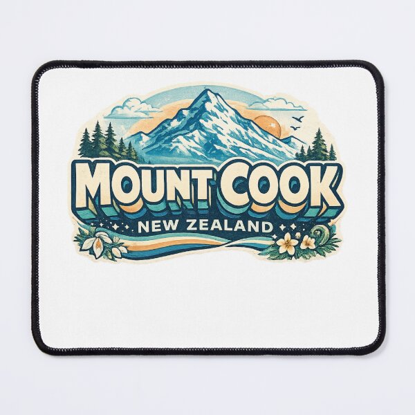Item preview, Mount Cook New Zealand Aoraki Southern Alps Mackenzie Basin Alpine Peak designed and sold by Places On Earth.