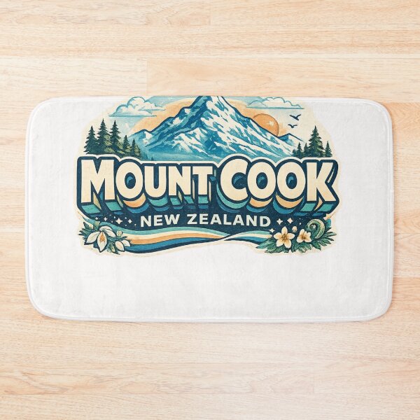 Item preview, Mount Cook New Zealand Aoraki Southern Alps Mackenzie Basin Alpine Peak designed and sold by Places On Earth.
