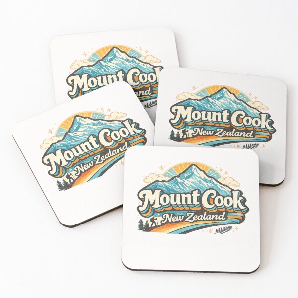 Item preview, Mount Cook New Zealand Aoraki National Park Tasman Glacier Southern Alps designed and sold by Places On Earth.