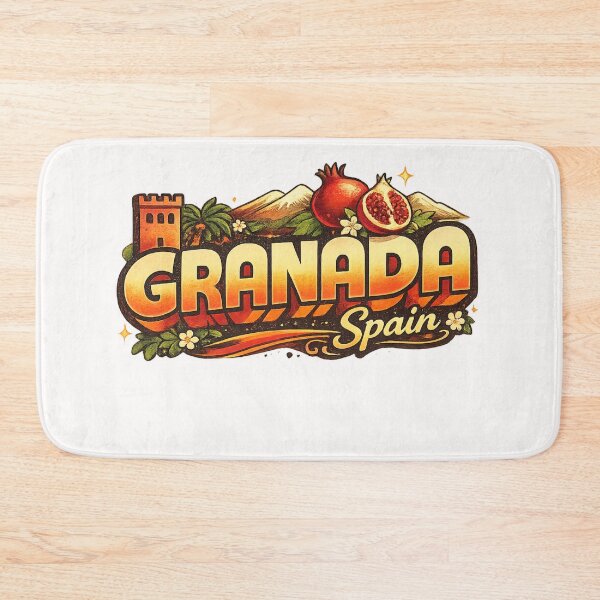Item preview, Granada Spain Andalusia Alhambra Sierra Nevada Historic City designed and sold by Places On Earth.