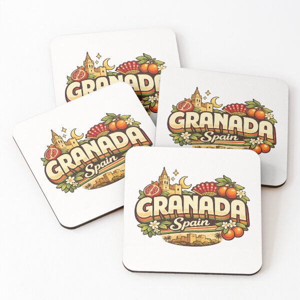 Item preview, Granada Spain Alhambra Albaicin Sierra Nevada Andalusia Cultural Region designed and sold by Places On Earth.