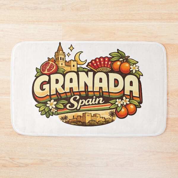 Item preview, Granada Spain Alhambra Albaicin Sierra Nevada Andalusia Cultural Region designed and sold by Places On Earth.