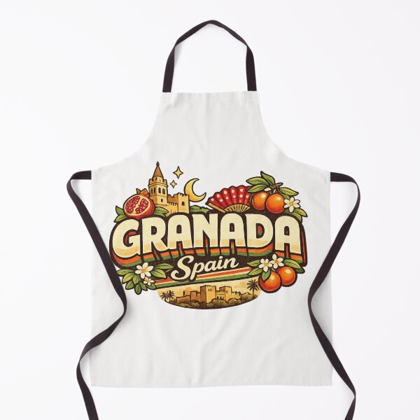 Item preview, Granada Spain Alhambra Albaicin Sierra Nevada Andalusia Cultural Region designed and sold by Places On Earth.