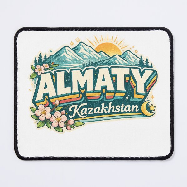 Item preview, Almaty Kazakhstan Trans Ili Alatau Tian Shan Medeu Shymbulak Region designed and sold by Places On Earth.