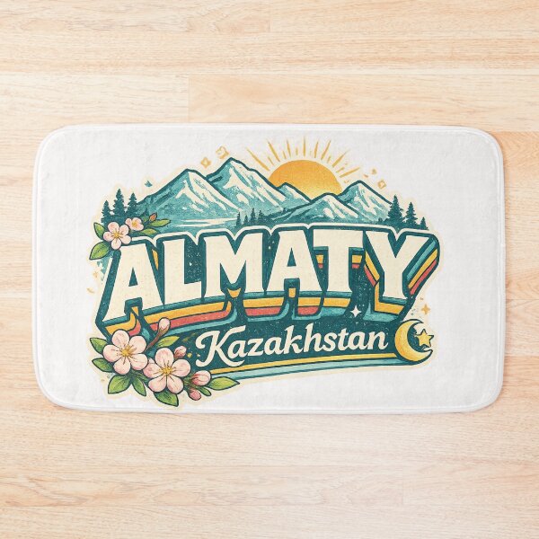 Item preview, Almaty Kazakhstan Trans Ili Alatau Tian Shan Medeu Shymbulak Region designed and sold by Places On Earth.