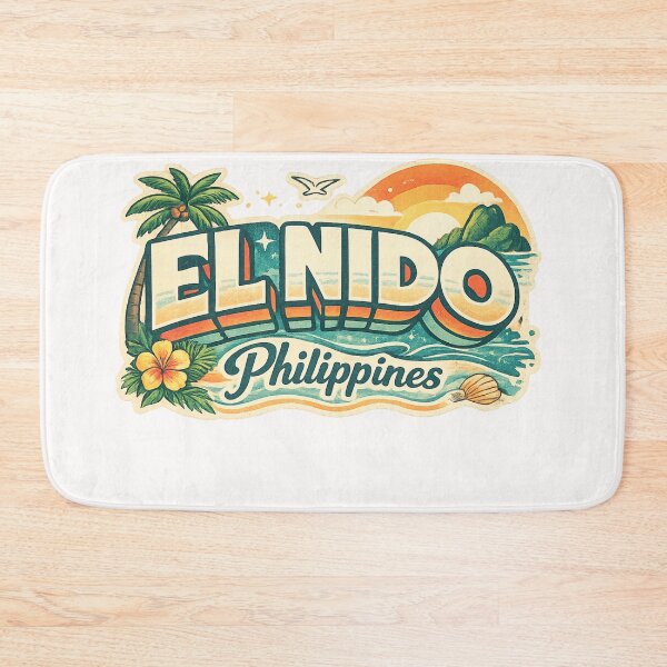 Item preview, El Nido Palawan Philippines Bacuit Archipelago Miniloc Matinloc Nacpan Coast designed and sold by Places On Earth.