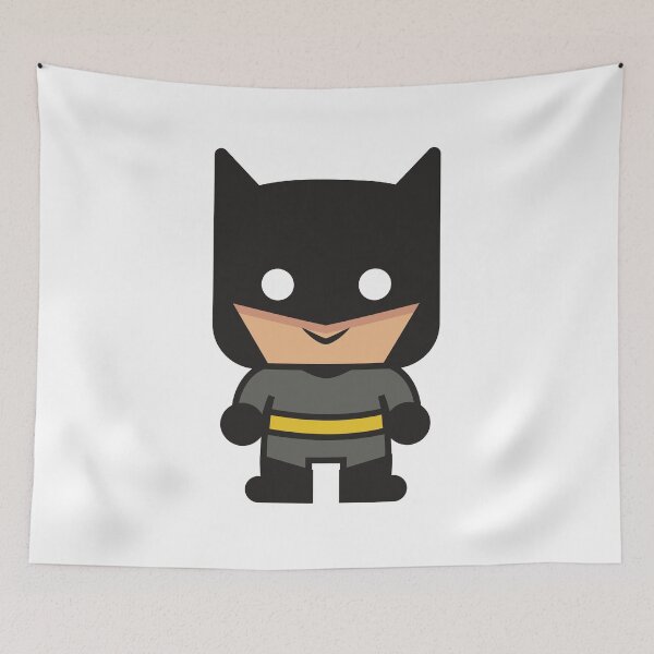 Item preview, Cute Dark Hero Chibi – Minimal Kawaii Cartoon Character | Night Hero Aesthetic Graphic Tee designed and sold by amareshdas008.
