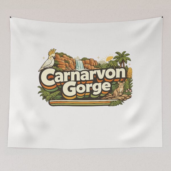 Item preview, Carnarvon Gorge Queensland Australia Carnarvon National Park Great Dividing Range designed and sold by Places On Earth.