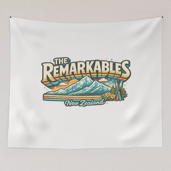 Item preview, The Remarkables Queenstown New Zealand Otago Southern Alps Kawarau Arrowtown designed and sold by Places On Earth.