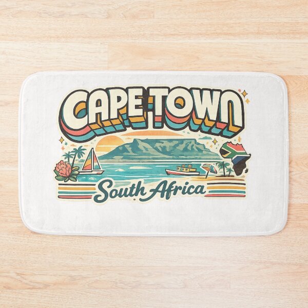 Item preview, Cape Town Western Cape South Africa Table Mountain Atlantic Seaboard Robben Island designed and sold by Places On Earth.