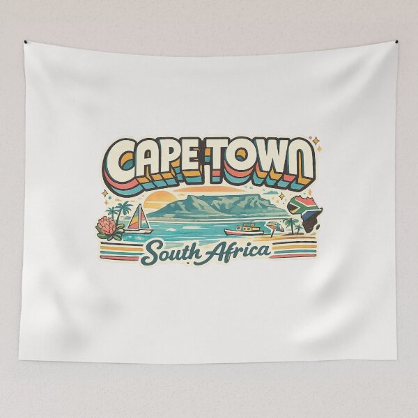 Item preview, Cape Town Western Cape South Africa Table Mountain Atlantic Seaboard Robben Island designed and sold by Places On Earth.