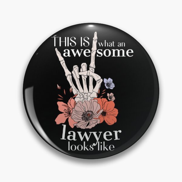 Item preview, This is what an awesome lawyer looks like Classic Funny T-Shirt designed and sold by OldSkullDesigns.