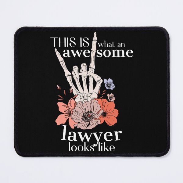 Item preview, This is what an awesome lawyer looks like Classic Funny T-Shirt designed and sold by OldSkullDesigns.
