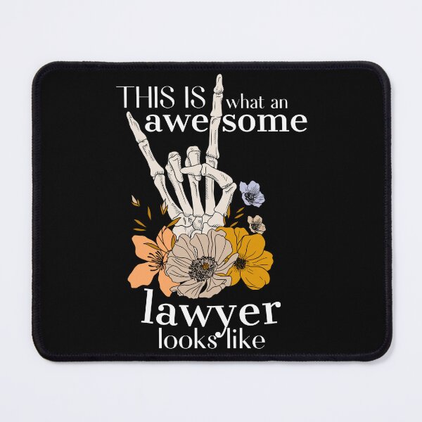 Item preview, This is what an awesome lawyer looks like Classic Funny T-Shirt designed and sold by OldSkullDesigns.